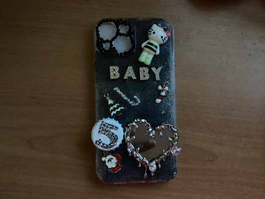 Y2K Carbon "BABY" Junk Case