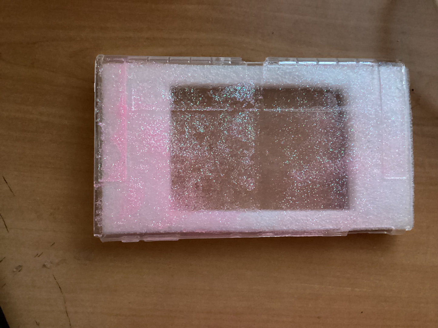 Pink Glitter "Cozy Gamer" Nintendo Switch Case